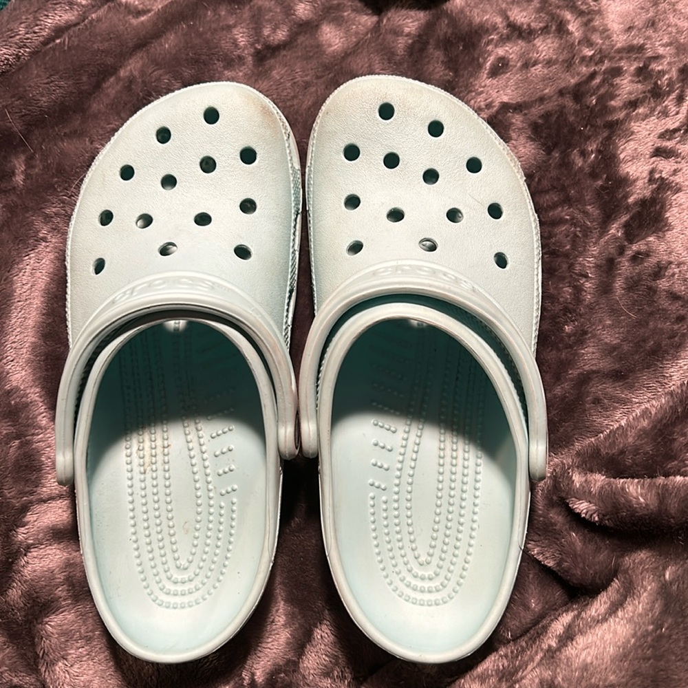 Blue Crocs